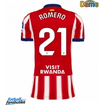 Atletico Madrid Cristian Romero #21 Hjemmedrakt Dame 2026-27 Kortermet